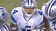 dallas cowboys huddle break GIF by NFL