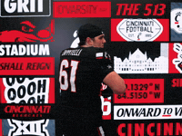 Football GIF by Cincinnati Bearcats