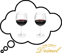 Cheers Zumwohl Sticker by Weingut Deimel