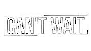 Excited Wait Sticker by RUSSELL KENT NICHOLLS