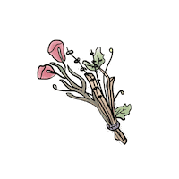 Palo Santo Illustration Sticker