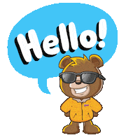 Winter Hello Sticker by Dabdoob