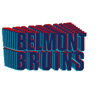 Belmont Bruins Basketball Sticker by Belmont Athletics