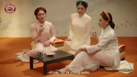 Comedy Huynh Lap GIF by Highlands Coffee Vietnam