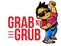 Food Delivery Sticker by Grab N' Grub Guam