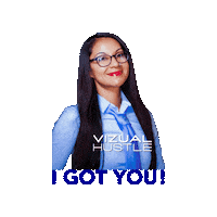 I Got You Art Sticker by Vizual Hustle