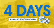 Columbia Giving Day GIF by Barnard College