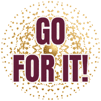 Go For It Sticker by Finkelstein Coaching & Consulting