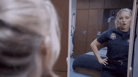 mirror pose GIF by Tacoma FD