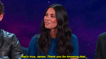 olivia munn GIF by Team Coco