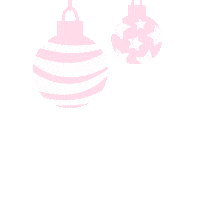 Pink Christmas Sticker by By Bird