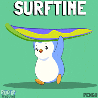 Happy Spring Break GIF by Pudgy Penguins