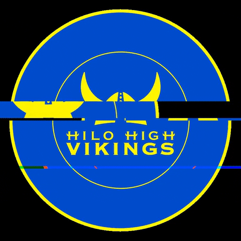 hilohighschool vikings hilo goviks bluegold GIF
