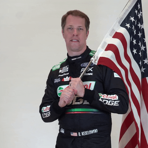 rfkracing yes america nascar cheering GIF