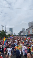 Hundreds March in Warsaw Pride Parade
