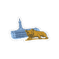 pennstateliberalarts pennsylvania psu penn state liberal arts Sticker