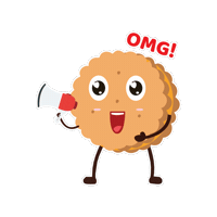 Omg Sticker by Julie's Biscuits