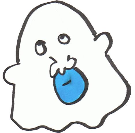 _radweird_ giphyupload ghost thinking thoughtful Sticker