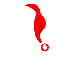 merry christmas Sticker by Vodafone