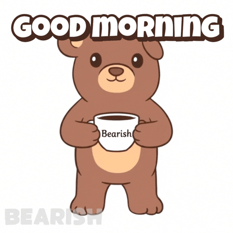 Good Morning Coffee GIF by BEARISH