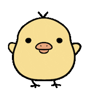 Yellow Bird Happy Dance Sticker