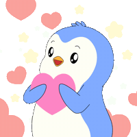 Miss You Love Sticker by Pudgy Penguins