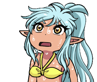 Summer Sweating Sticker by Jin