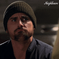 Think Kyle Canning GIF by Neighbours (Official TV Show account)
