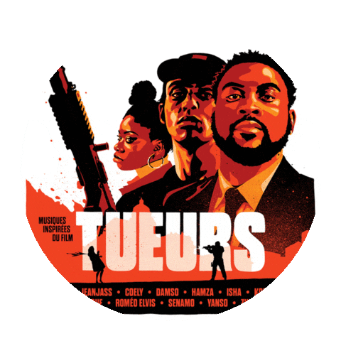 damso_gifs giphyupload album damso tueurs Sticker