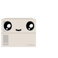 Citibox waiting amazon online shopping courier Sticker