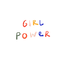 Girls Girl Power Sticker by acdain