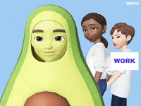 Work Monday GIF by ZEPETO