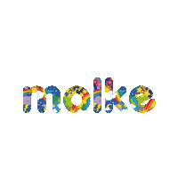 Molke_UK rainbow hug cloud self love Sticker