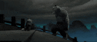 vusalazizov kung fu panda underrated tai lung dragon warrior GIF