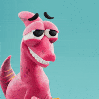 Nervous Dinosaur GIF by Claynosaurz