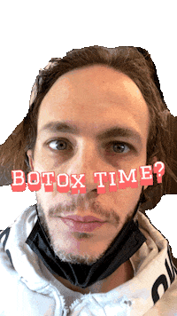Botox Injections Sticker by Dr Massimo Vitale