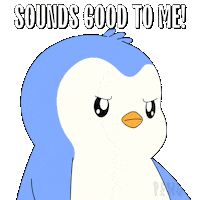 Like A Boss Ok Sticker by Pudgy Penguins