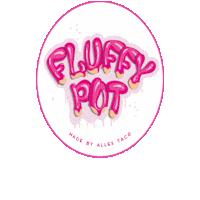 Fluffypot Sticker by AllesTaco