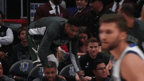 Giannis Antetokounmpo Smile GIF by Milwaukee Bucks