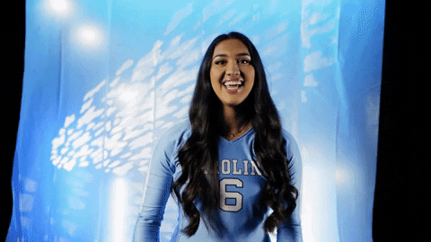 North Carolina Volleyball GIF by UNC Tar Heels