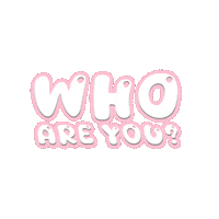 Who Are You Love Sticker by Seorang Zaki