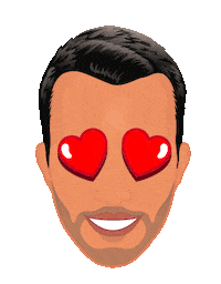 Eye Love Sticker by Bmoji