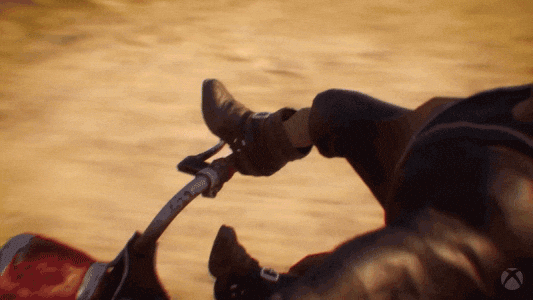 Motorcycle Desert GIF by Xbox