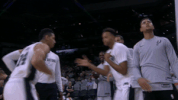 danny green handshake GIF by NBA