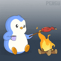 Fire Cooking GIF by Pudgy Memez