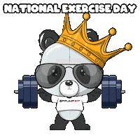 Fitness Workout Sticker by PandaPals