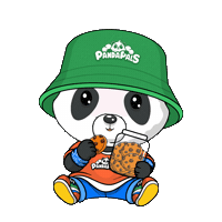 Happy Chocolate Chip Sticker by PandaPals