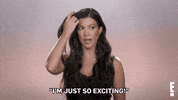 Excited Keeping Up With The Kardashians GIF by E!