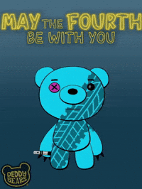 May The Force GIF by DeddyBears