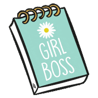 Andalasia notebook girl boss andalasia Sticker